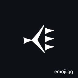 Old Persian Sign Ji Symbol
