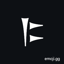 Old Persian Sign Ka Symbol