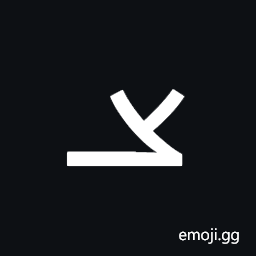 Old Sogdian Letter Final Aleph Symbol