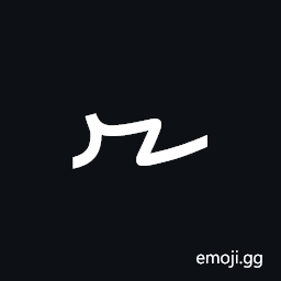 Old Sogdian Letter Shin Symbol