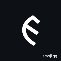 Old Turkic Letter Orkhon Aeg Symbol