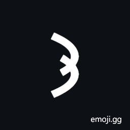 Old Turkic Letter Orkhon Eny Symbol