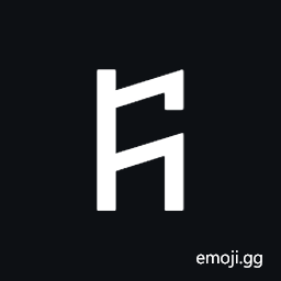 Old Turkic Letter Orkhon Op Symbol