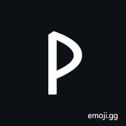 Old Turkic Letter Yenisei Aey Symbol