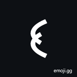 Old Turkic Letter Yenisei Eny Symbol