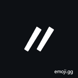 Old Uyghur Punctuation Two Bars Symbol