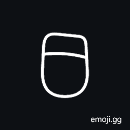One Button Mouse Symbol