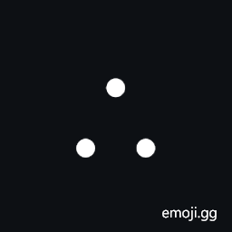 One Dot Over Two Dots Punctuation Symbol