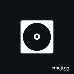 Optical Disc Icon Symbol