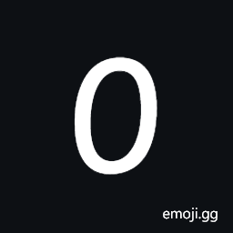 Osmanya Digit Zero Symbol