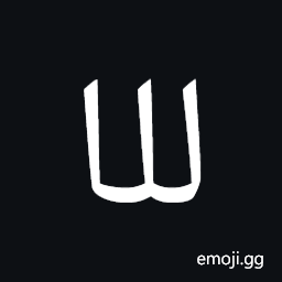 Ottoman Siyaq Alternate Number Three Symbol