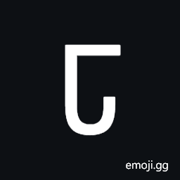 Pahawh Hmong Consonant Au Symbol