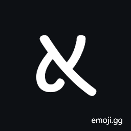 Palmyrene Letter Aleph Symbol