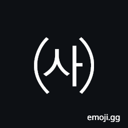 Parenthesized Hangul Sios A Symbol