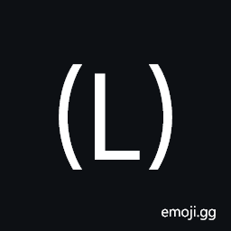 Parenthesized Latin Capital Letter L Symbol