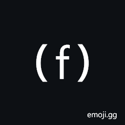 Parenthesized Latin Small Letter F Symbol