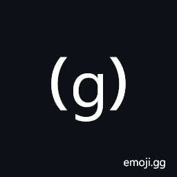 Parenthesized Latin Small Letter G Symbol