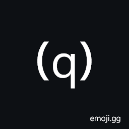 Parenthesized Latin Small Letter Q Symbol