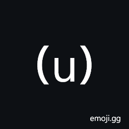 Parenthesized Latin Small Letter U Symbol