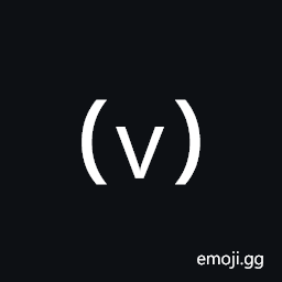 Parenthesized Latin Small Letter V Symbol