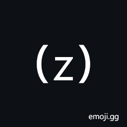 Parenthesized Latin Small Letter Z Symbol