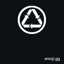Partially-Recycled Paper Symbol Symbol