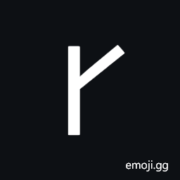 Pau Cin Hau Letter Ga Symbol