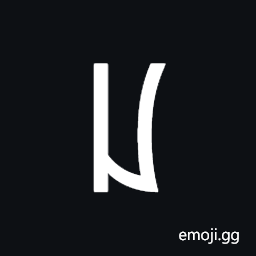 Phags-Pa Letter Da Symbol