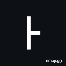 Phags-Pa Superfixed Letter Ra Symbol