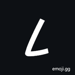 Phoenician Letter Lamd Symbol
