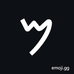 Phoenician Letter Mem Symbol