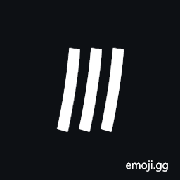 Phoenician Number Three Symbol