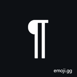Pilcrow Sign Symbol