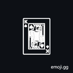 Playing Card King of Spades Symbol