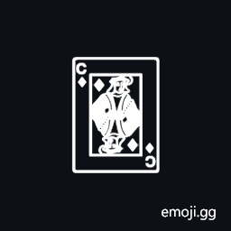 Playing Card Knight of Diamonds Symbol