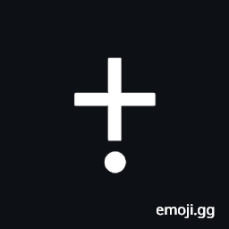 Plus Sign with Dot Below Symbol