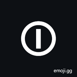 Power On-Off Symbol Symbol