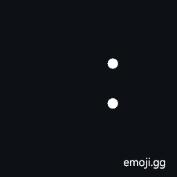 Presentation Form for Vertical Colon Symbol