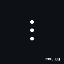 Presentation Form for Vertical Horizontal Ellipsis Symbol