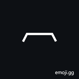 Presentation Form for Vertical Left Tortoise Shell Bracket Symbol