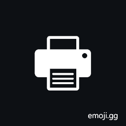 Printer Icon Symbol