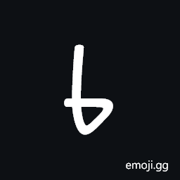Psalter Pahlavi Letter Mem-Qoph Symbol