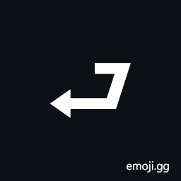 Return Left Symbol