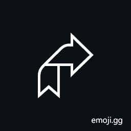 Ribbon Arrow Up Right Symbol