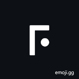 Right Angle Dotted Substitution Marker Symbol