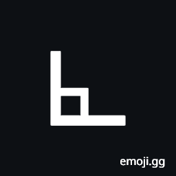 Right Angle Variant with Square Symbol