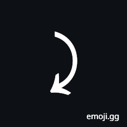 Right-Side Arc Clockwise Arrow Symbol
