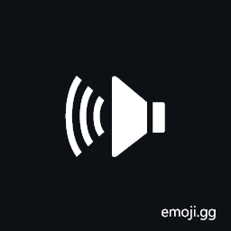 Right Speaker with Three Sound Waves Symbol