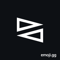 Right Triangle Above Left Triangle Symbol