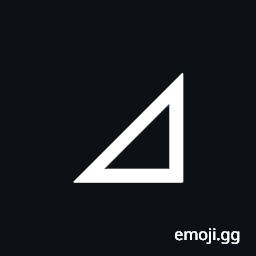 Right Triangle Symbol